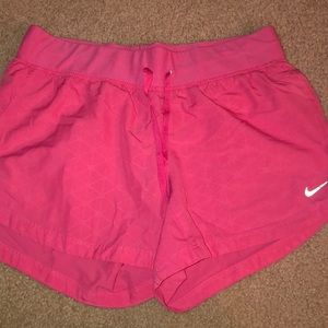 Pink Nike Running Shorts